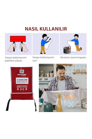 Yangın Battaniyesi 150x180cm