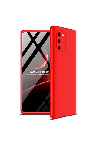 Samsung Uyumlu Galaxy A91 S10 Lite Kılıf Zore Ays Kapak Kırmızı