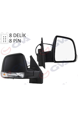 Doblo 11 Sag Ayna Elektrik+sinyal+8 Fiş Oem 735528041-735668189