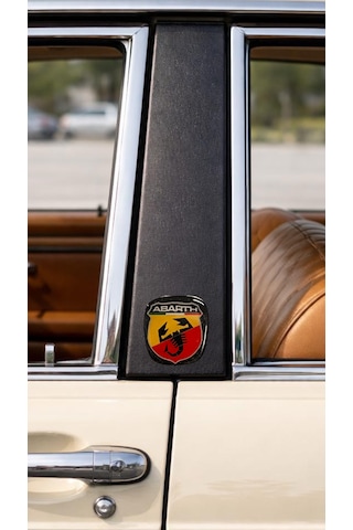 Abarth Damla Sticker Etiket Direk Arması Fiat Logo 3m 3d Damla Silikon Torpido Abarth Akrep 2adet Çok Renkli