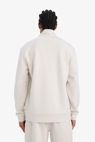 Defacto Defactofit Standart Fit Dik Yaka Skuba Dalgıç Kumaş Fermuarlı Hırka E9337ax25aubg721 Bej