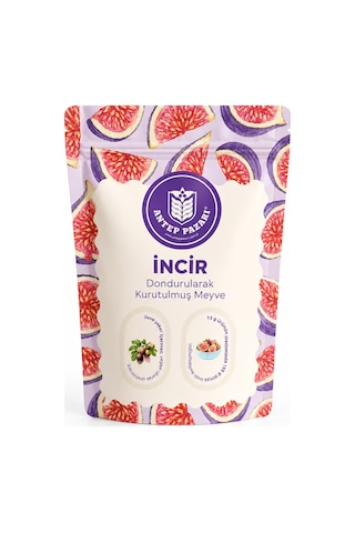 İncir Kurusu Meyve Cipsi Dondurularak Kurutulmuş Freeze Dried Çıtır İncir - 15 Gr