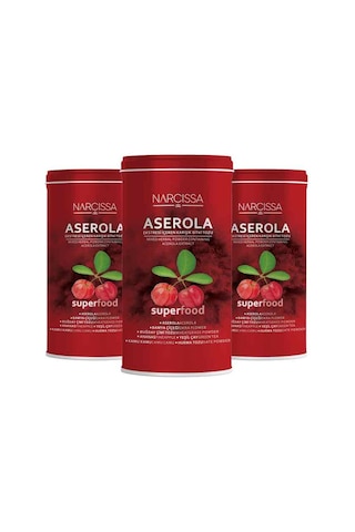 Narcissa Aserola Eki İçeren Karışık Bitki Tozu 3 x 200 G Narcissa Aserola Eki İçeren Karışık Bitki Tozu 3 x 200 G