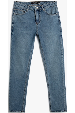 Koton Slim Fit Kot Pantolon - Brad Jean Açık İndigo 4wam40354nd 4WAM40354ND600 Açık İndigo