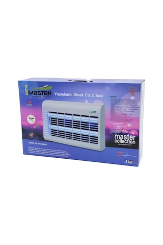 2 Ledli Sinek Öldürücü Cız Cihazı 30wyapışkanlı 47.5x9x5x29cm100m2 Etkinlik Alanı Mtr-2x15y