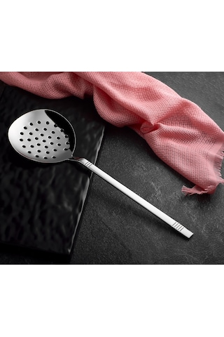 Avcı Duru 18/10 Paslanmaz Çelik Servis Kevgir