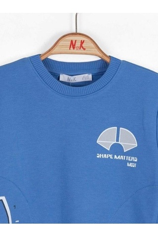 Nk Kids Erkek Bebek Pamuklu Orta Kalınlık Sweatshirt-14723 Saks