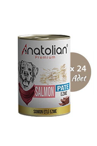 Anatolian Premium Somonlu Ezme Yetişkin Köpek Konservesi 24 X 400 G