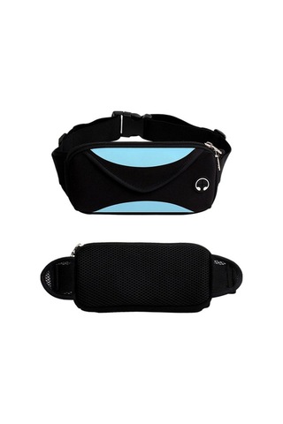 Willowhaven Su Geçirmez Neopren Bel Çantası - Hafif, Şık Spor Seyahat Çantası Koyu Mavi Koyu Mavi