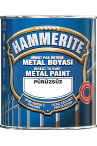 Hammerite Düz Siyah 2,5l