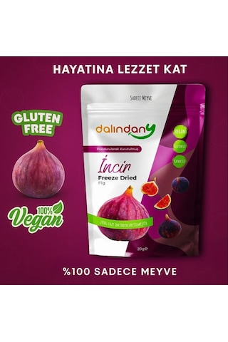 Freeze Dried İncir Dilimleri 10'lu Paket 20 G 20 G
