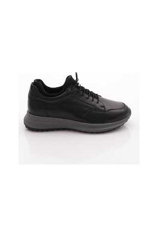 Dgn 1529 Erkek Bağcikli Sneakers Ayakkabi Siyah