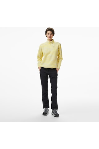 Jack Wolfskin Trek Terrain Kadın Siyah Pantolon A65301 Çok Renkli