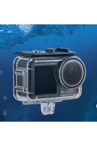 Djı Osmo Action 5 Pro / 3/4 Startrc 40m Sualtı Su Geçirmez Muhafaza Dalış Çantası İçin Siyah