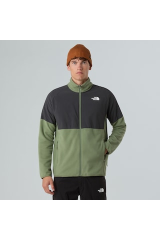 The North Face M Glacier Heavyweight Full Zip Erkek Polar-30521 Yeşil