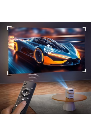 1080p Full Hd Mini Projektör,taşınabilir Ev Sineması