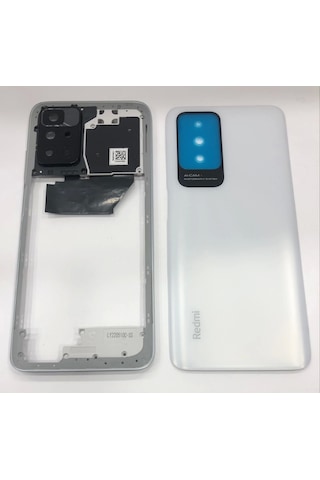 Xiaomi Redmi 10 2022 Kasa Arka Kapak Pil Kapağı - Siyah