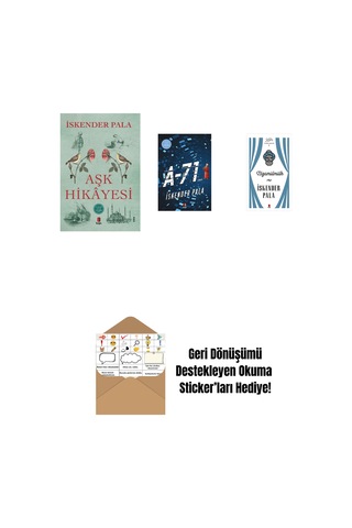 Aşk Hikâyesi + A-71 + Nizamülmülk Ciltli + Okuma Sticker'ları