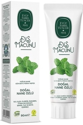 Eyüp Sabri Tuncer Doğal Nane Özlü Diş Macunu 90 ML