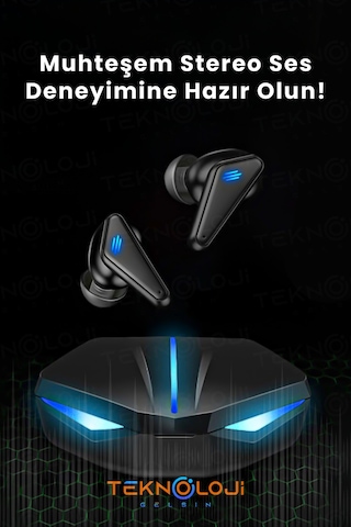 Teknoloji Gelsin K-55 Kulaklık Bluetooth 5.4 Kulak İçi Kulaklık
