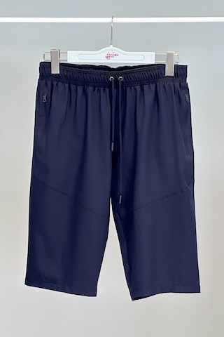 Remsa Erkek Havuz Deniz Uzun Kapri Şort Mayo Rks-02 Lacivert Lacivert