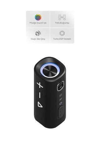 Obli 6 Bluetooth Hoparlör 50w Rms, Işıklı, 6000 Mah, Tws, Ipx4, Bt 5.3 X6706
