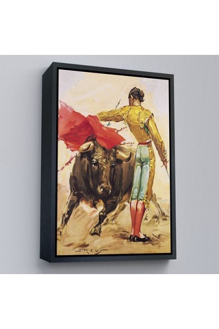 Çerçeveli İspanyol Matador Duvar Tablosu-6250