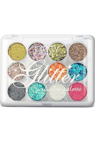 Pretty Pb-411 Glitter 12'li Far Paleti