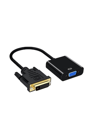 Powermaster Dvi-D To Vga 24+1 Çevirici Adaptör  Kablo