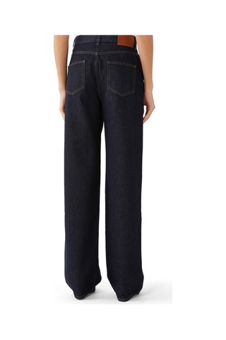 Loulou Studio Denim Pantolon Koyu Mavi