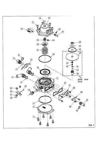 Brc 1200 Mb Sıralı Regülatör Diyafram Tamir Takımı -