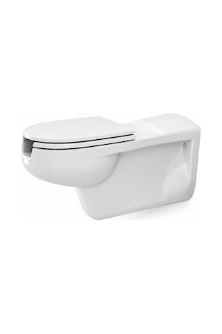 Bocchi - Bedensel Engelli Asma Klozet 75 Cm Önü Açık Parlak Beyaz- 2011-001-0128 Diğer