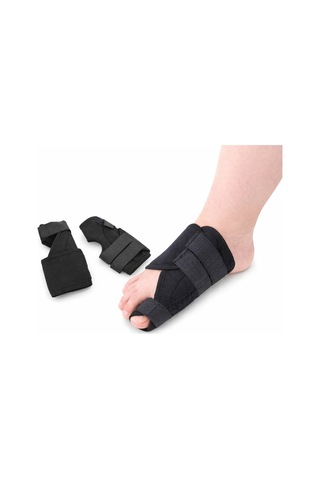Halluks Valgus Gece Ateli 2'li Set Baş Parmak Destekleyici, Ayarlanabilir & Bunyon Düzeltici