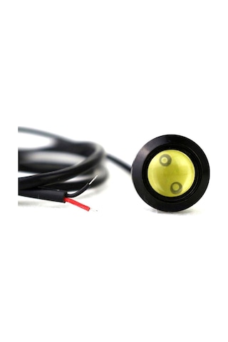 Kartal Gözü Oto Ayna Altı Led Beyaz 18 MM 2 Adet