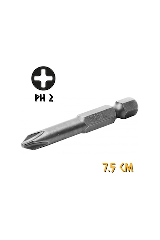 Kupa Tyson Bits Uç Seti 3 Parça - Ph2 - Pz2 - Tork - 7.5 Cm.