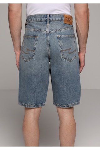 Colin's Colins Loose Straight Fit Orta Bel Düz Erkek Mid İndigo Denim Jean Şort Cl1081096 Q1.v1 Dn44997