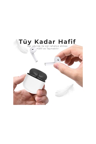 Bix Soundcraft TW2 Bluetooth 5.3 Kablosuz Kulak İçi Kulaklık