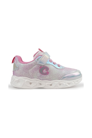 Cool Yuki Kız Çocuk Hafif Işıklı Sneaker GÜMÜŞ