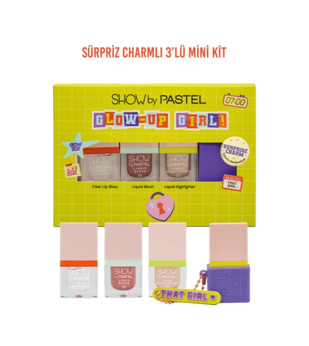 Show By Pastel Glow-up Girl That Girl Mini Kit 3 X 2.1 Ml