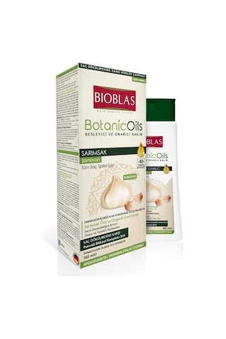 Bioblas Botanic Oils Sarımsak Özlü Ve Isırgan Yağlı 360 Ml Şampuan Tüm Saçlar X 2 Li Karma Paket Tüm Saç Tipleri