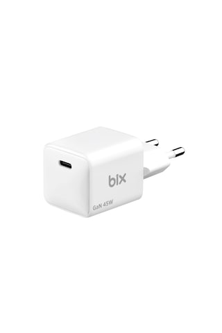 Bix Bx1p46g Gan Teknolojili Apple iPhone & Android Uyumlu 45w Type-c Pps/avs Destekli Hızlı Şarj Cihazı Beyaz
