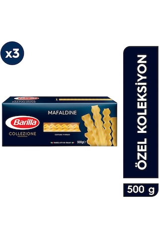 Barilla Mafaldine Napoletane Makarna 3 x 500 G
