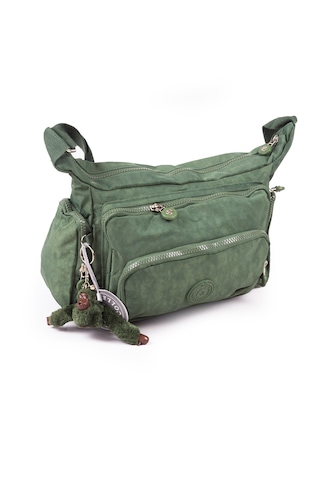 Krinkıl / Klinkır Su Geçirmez Kumaş Çok Gözlü Çapraz Kol Ve Omuz Postacı Çantası 116g Yeşil