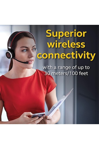 Jabra Evolve 65 UC Bluetooth Kablosuz Mikrofonlu Kulak Üstü Kulaklık