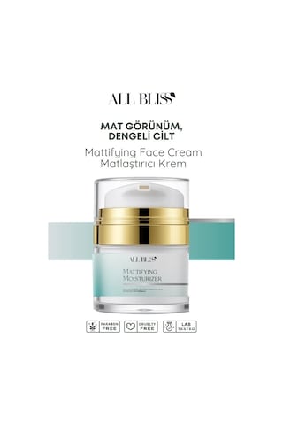 All Bliss Matlaştırıcı Yüz Kremi 50 Ml