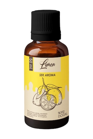 Sek Aroma Limon Votka Kiti 50 ML - 5 L Uyumlu
