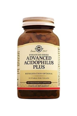 Solgar Advanced Acidophilus Plus 60  Kapsül