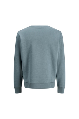 Jack & Jones Erkek Jjpan Bisiklet Yaka Logo Detaylı Sweatshirt 12310759 Havacı