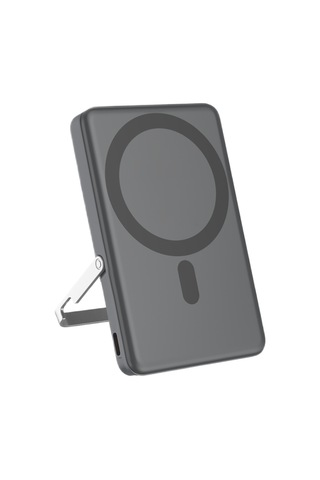 Standlı Magsafe Powerbank 5.000 Mah Grey Gri