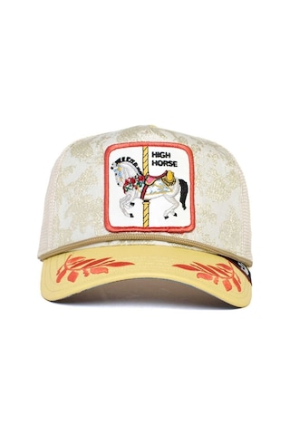 Goorin Bros Altus Equo Atlı Karinca Figürlü Şapka 101-0307 Bej